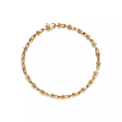[⭐JeweliWhal]HARDWEAR MICRO LINK 44 MOTIF GOLD BRACELET