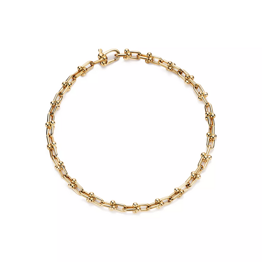 [⭐JeweliWhal]HARDWEAR MICRO LINK 44 MOTIF GOLD BRACELET