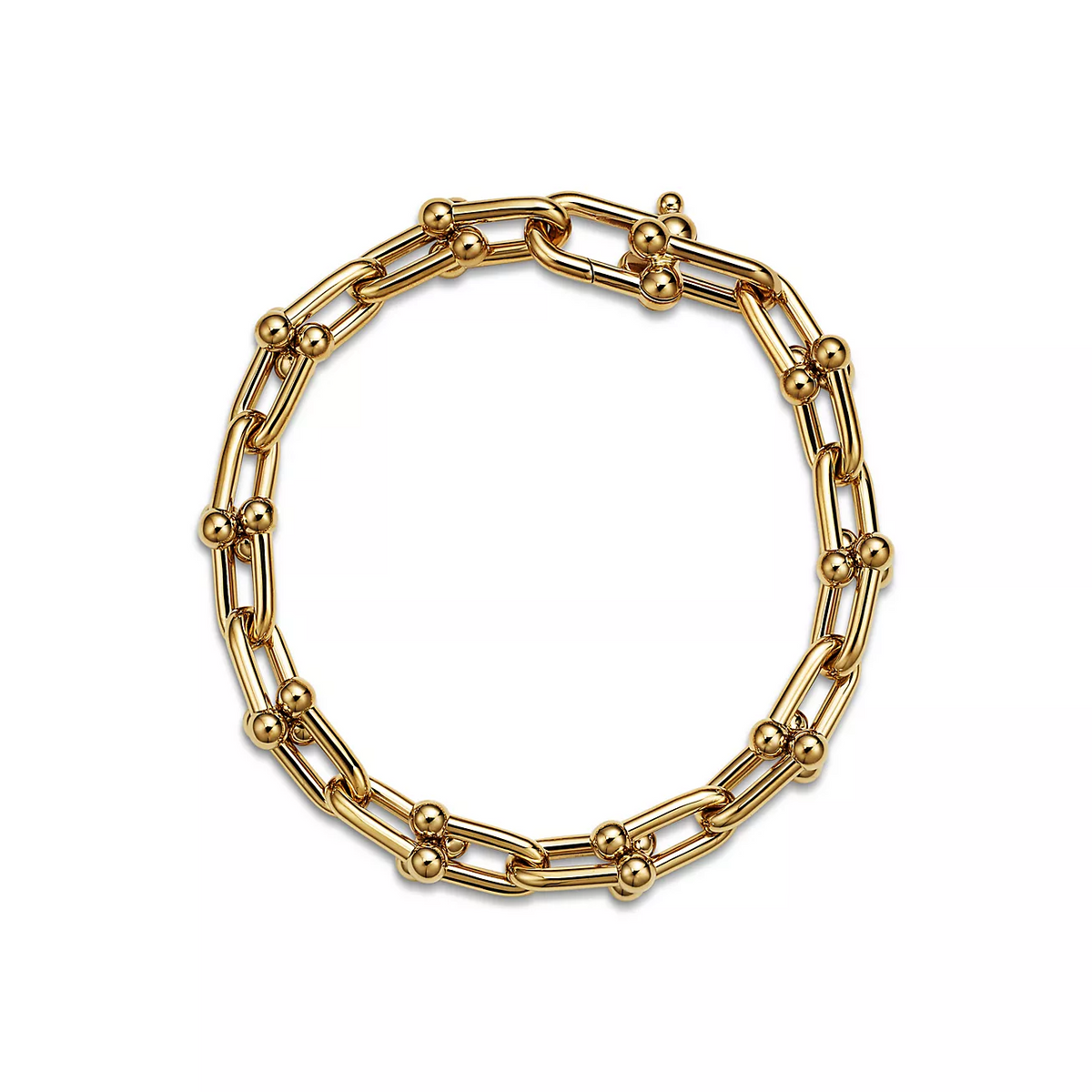 [⭐JeweliWhal]HARDWEAR MEDIUM LINK 20 MOTIF GOLD BRACELET