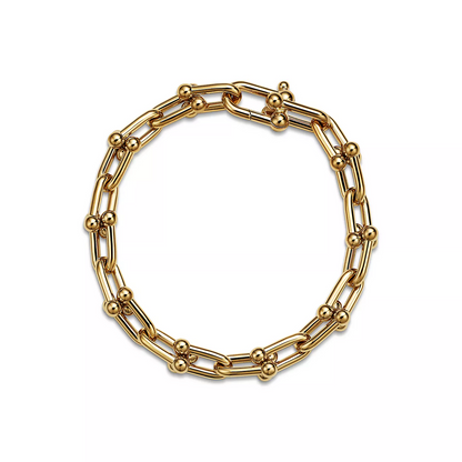 [⭐JeweliWhal]HARDWEAR MEDIUM LINK 20 MOTIF GOLD BRACELET