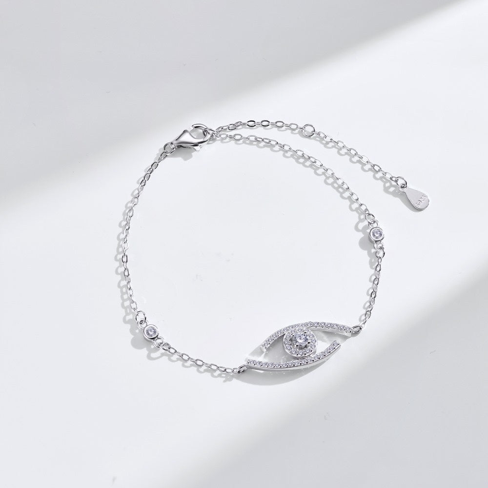 [⭐⭐JeweliWhal]Demo Eye Pave-Set Diamond Bracelet