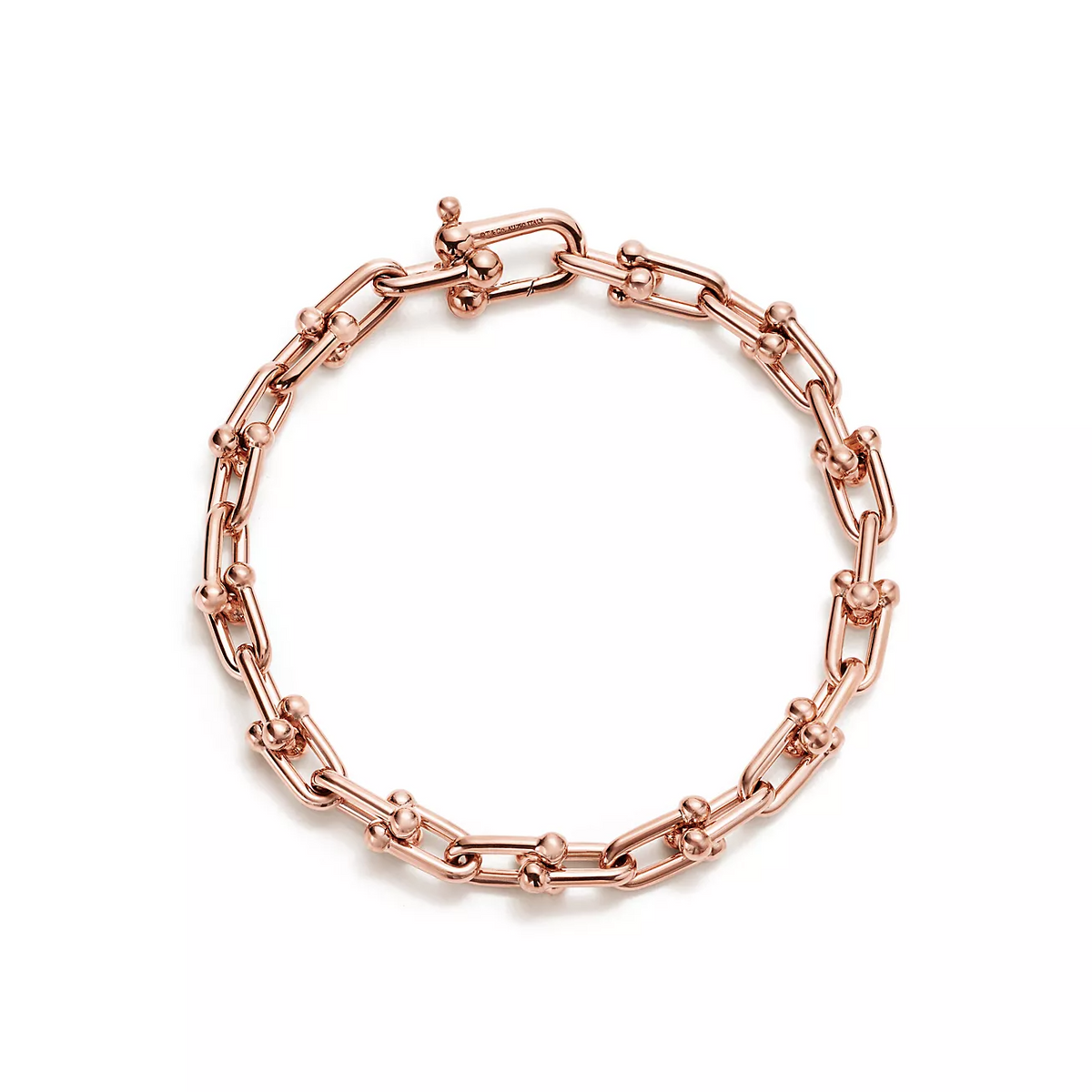 [⭐JeweliWhal]HARDWEAR SMALL LINK 26 MOTIF PINK GOLD BRACELET