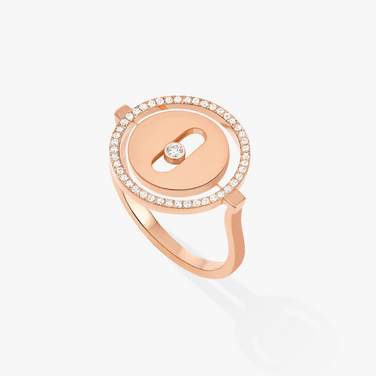 [⭐⭐JeweliWhal]Demo MOVE PINK GOLD DIAMOND RING
