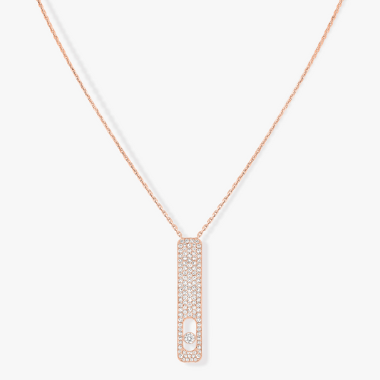 [⭐⭐JeweliWhal]MY FIRST DIAMOND PAVED NECKLACE