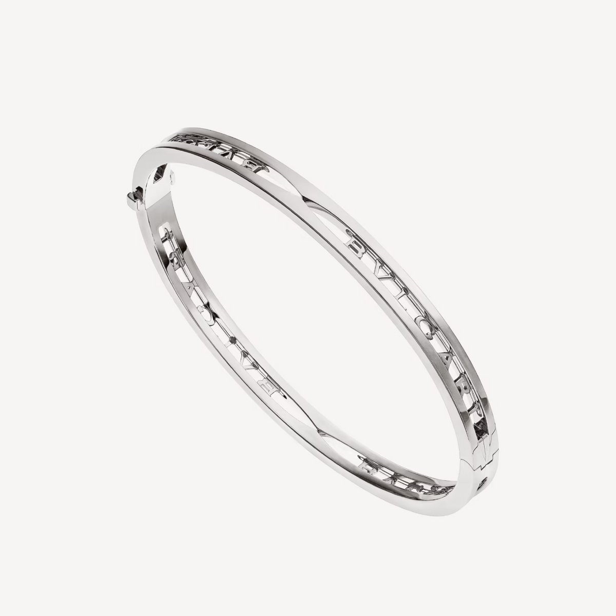 [⭐⭐JeweliWhal]ZERO 1 SPIRAL LOGO SILVER BRACELET