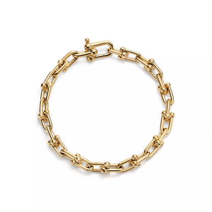 [⭐JeweliWhal]HARDWEAR SMALL LINK 26 MOTIF GOLD BRACELET