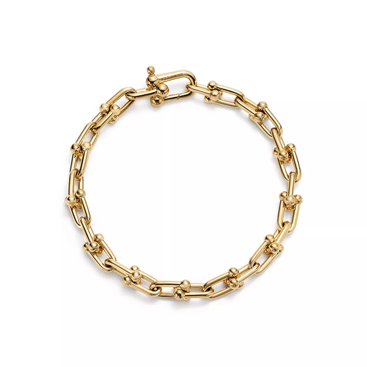 [⭐JeweliWhal]HARDWEAR SMALL LINK 26 MOTIF GOLD BRACELET