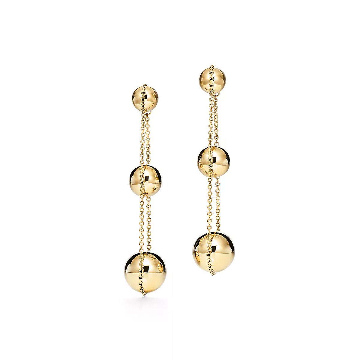 [⭐JeweliWhal]TRIPLE DROP GOLD EARRINGS