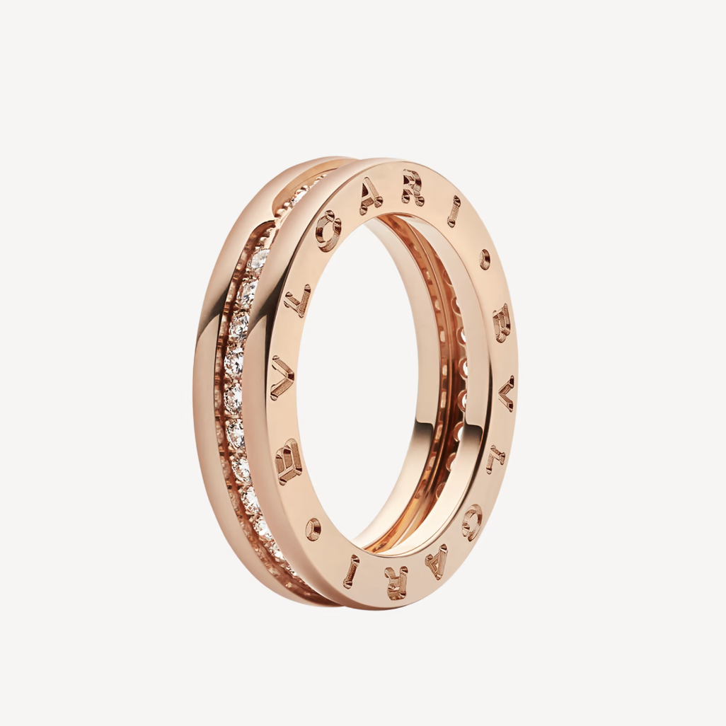 [⭐⭐JeweliWhal]ZERO 1 ONE-BAND PAVED DIAMONDS ON THE SPIRAL RING