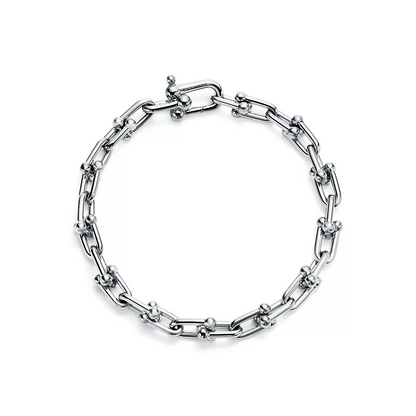 [⭐JeweliWhal]HARDWEAR SMALL LINK 26 MOTIF SILVER BRACELET