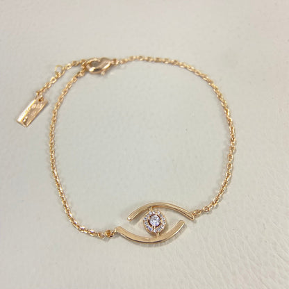 [⭐⭐JeweliWhal]Demo Eye Pave-Set Diamond Bracelet
