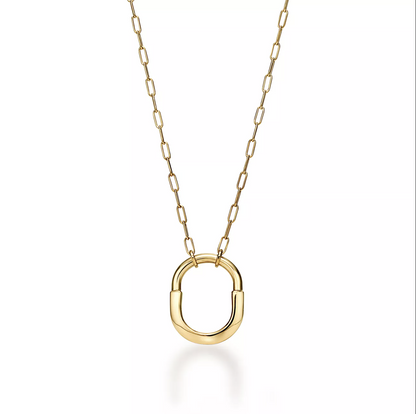 [⭐JeweliWhal]LOCK NECKLACE GOLD