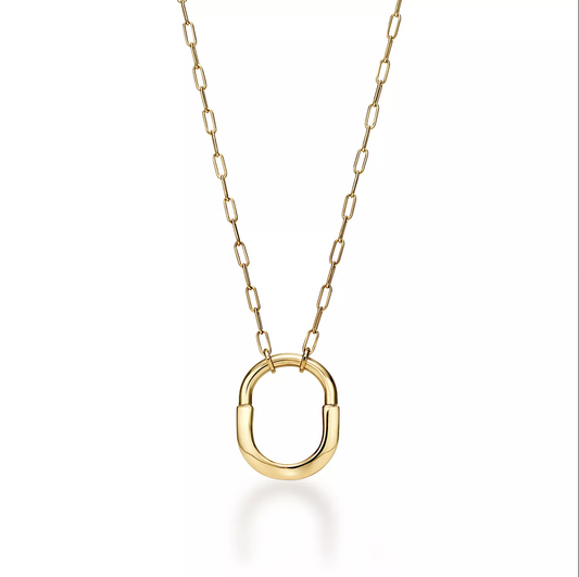 [⭐JeweliWhal]LOCK NECKLACE GOLD