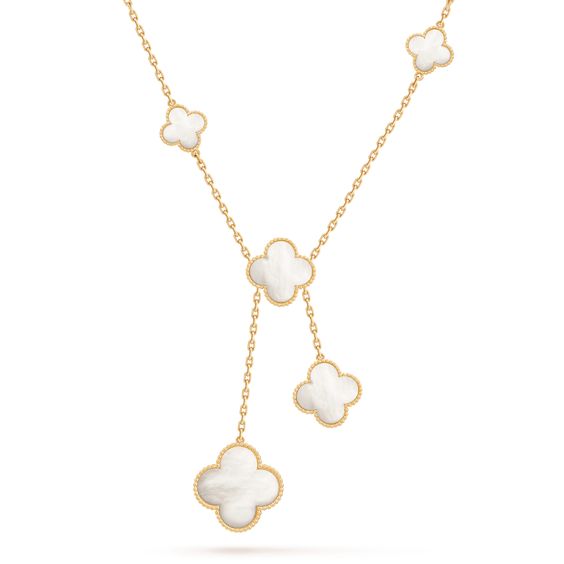 [⭐⭐JeweliWhal]CLOVER MOTHER OF PEARL NECKLACE 6 MOTIF