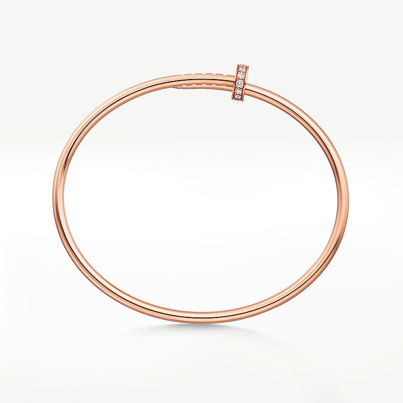[⭐⭐JeweliWhal]JUSTE BRACELET 2.5MM DIAMONDS