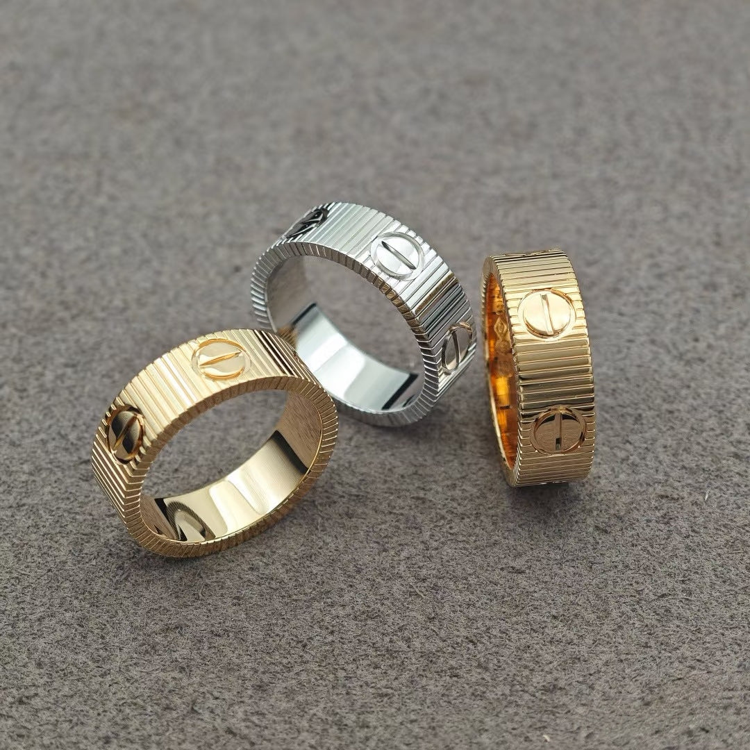 [⭐⭐JeweliWhal]LOVE 6.5MM RING