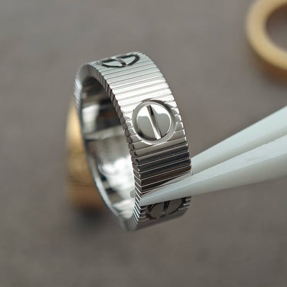 [⭐⭐JeweliWhal]LOVE 6.5MM リング