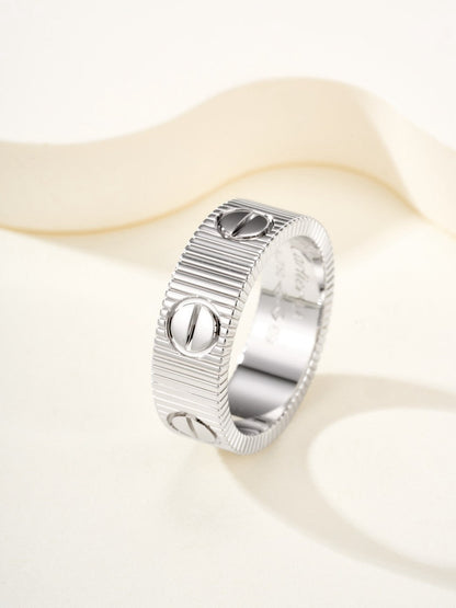 [⭐⭐JeweliWhal]LOVE 6.5MM リング