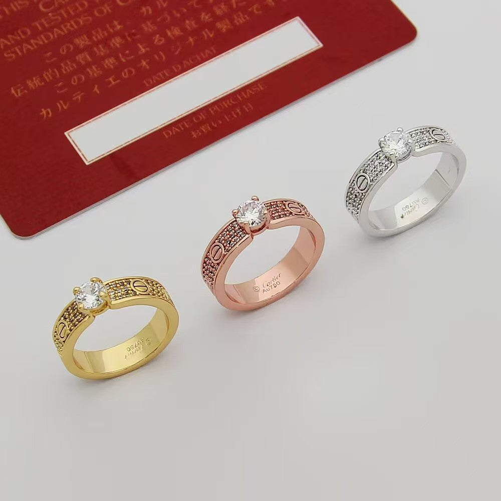 [⭐⭐JeweliWhal]Starry Sky Diamond Ring