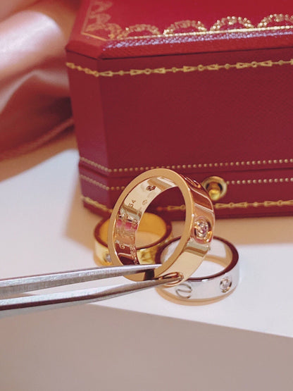 [⭐⭐JeweliWhal]Three-Diamond Ring