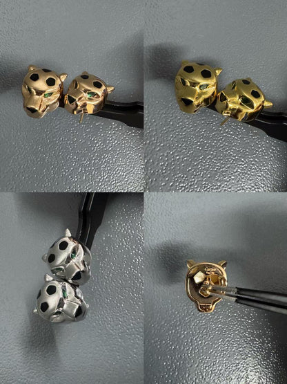 [⭐⭐JeweliWhal]CHRRTAH-PRINT STUD EARRINGS, THREE COLORS