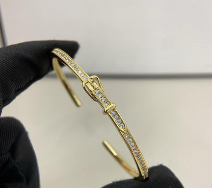 [⭐⭐JeweliWhal]DIAMOND-ENCRUSTED BRACELET THREE COLORS