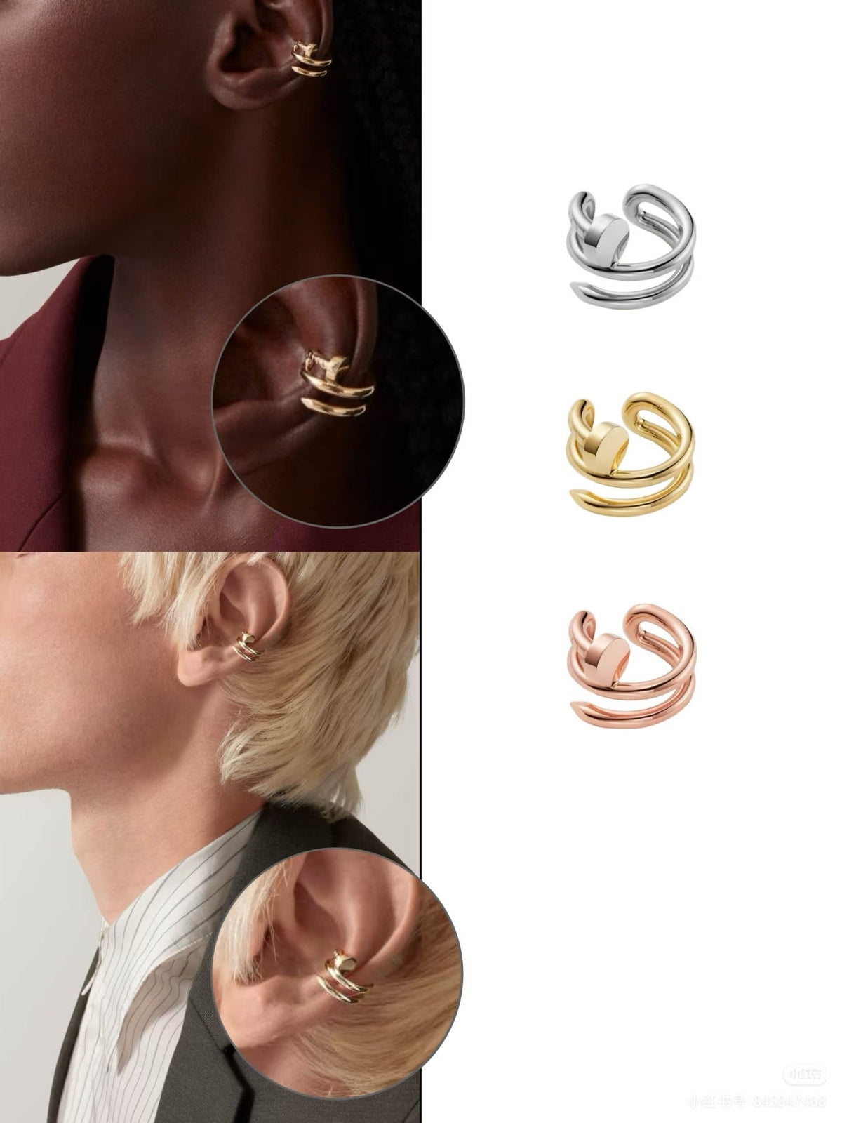 [⭐⭐JeweliWhal]Single-ear clip