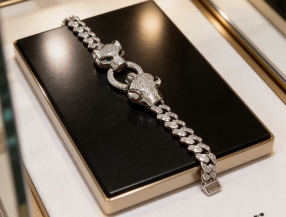 [⭐⭐JeweliWhal] DOUBLE PANTHER BRACELET