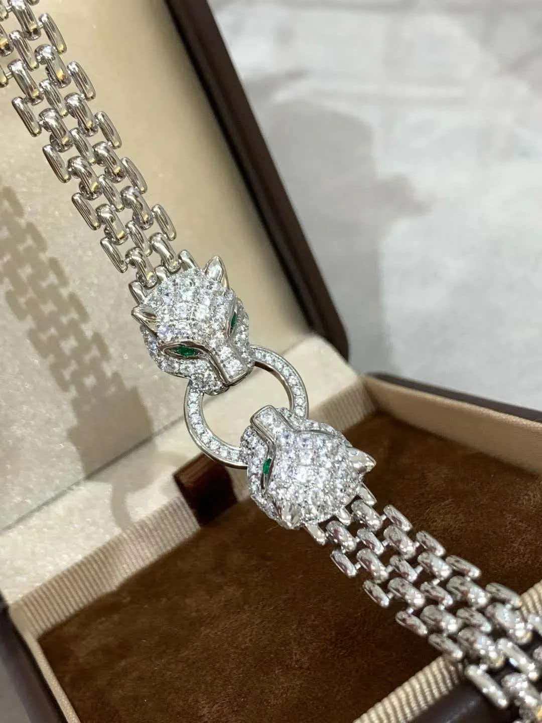 [⭐⭐JeweliWhal] DOUBLE PANTHER BRACELET