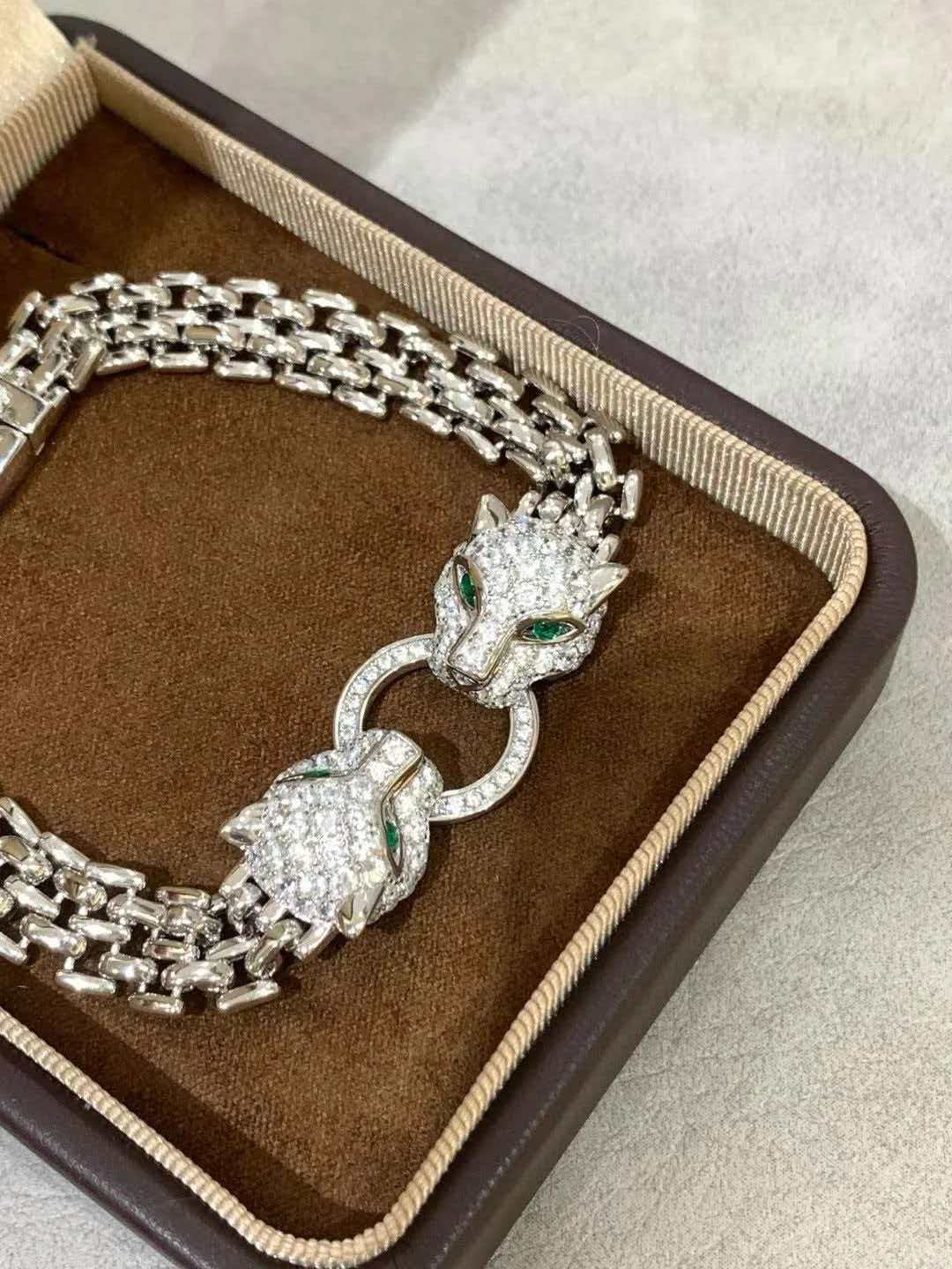 [⭐⭐JeweliWhal] DOUBLE PANTHER BRACELET