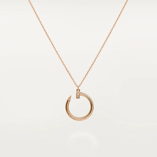 [⭐⭐JeweliWhal]JUSTE NECKLACE PINK GOLD