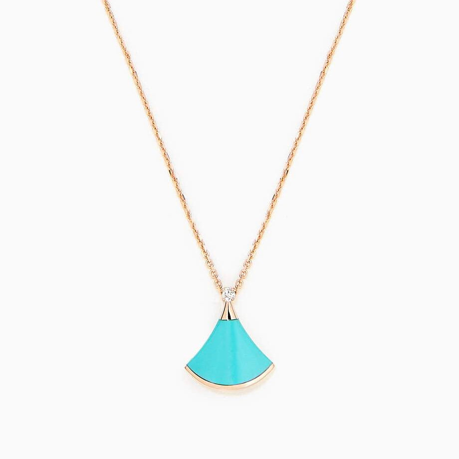 [⭐⭐JeweliWhal]DREAM NECKLACE TURQUOISE PINK GOLD