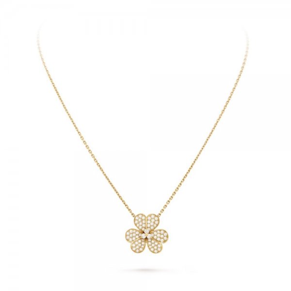 [⭐⭐JeweliWhal]FLOWER DIAMOND NECKLACE