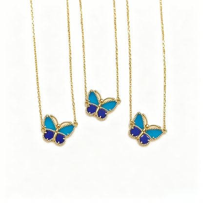 [⭐⭐JeweliWhal]  2026 NEW LUCKY BUTTERFLY 1 MOTIFS NECKLACE