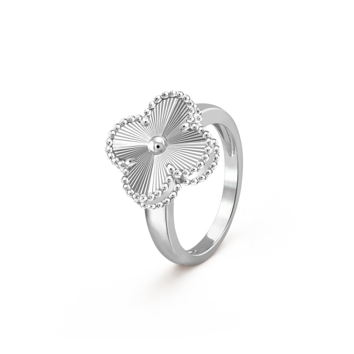 [⭐⭐JeweliWhal]CLOVER SILVER RING