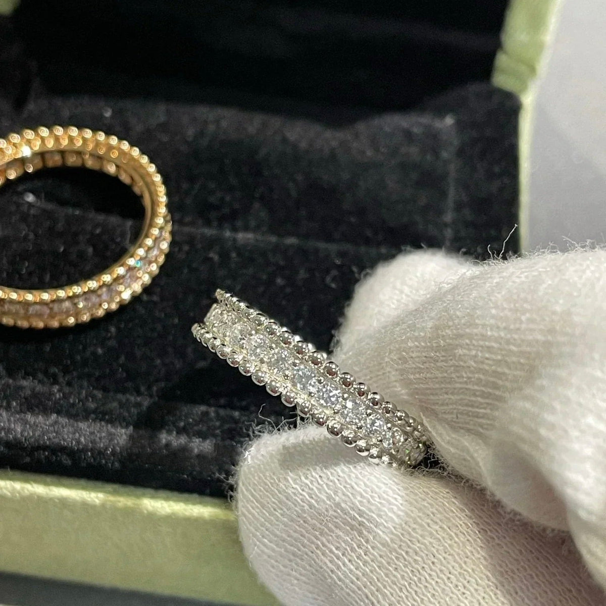 [⭐⭐JeweliWhal]PERLEE DIAMOND SILVER RING