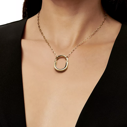 [⭐JeweliWhal]LOCK NECKLACE GOLD