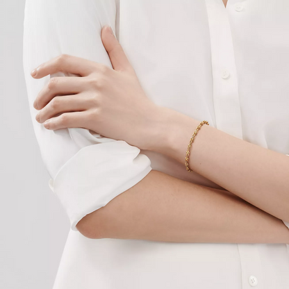 [⭐JeweliWhal]HARDWEAR MICRO LINK 44 MOTIF GOLD BRACELET