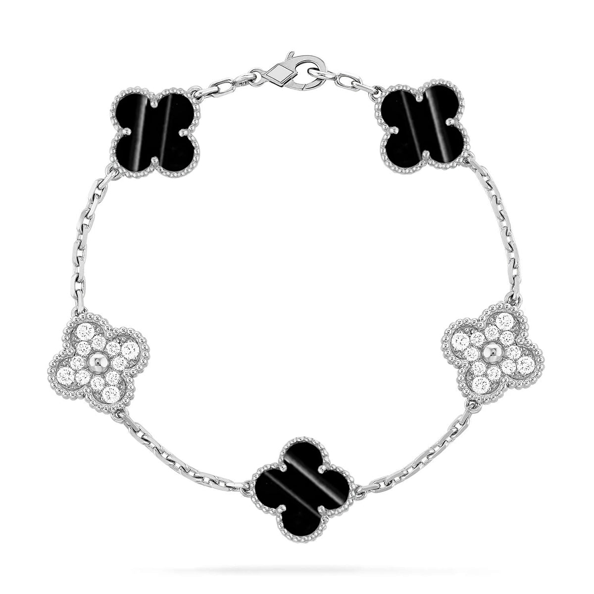 [⭐⭐JeweliWhal] CLOVER 5 MOTIF PULSAR STONE BRACELET COLLECTION