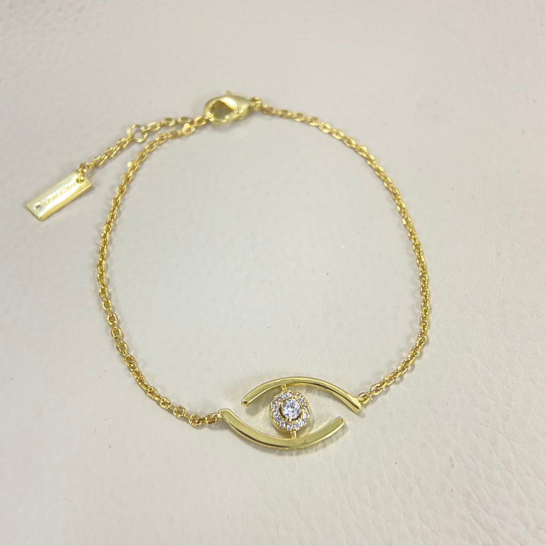 [⭐⭐JeweliWhal]Demo Eye Pave-Set Diamond Bracelet