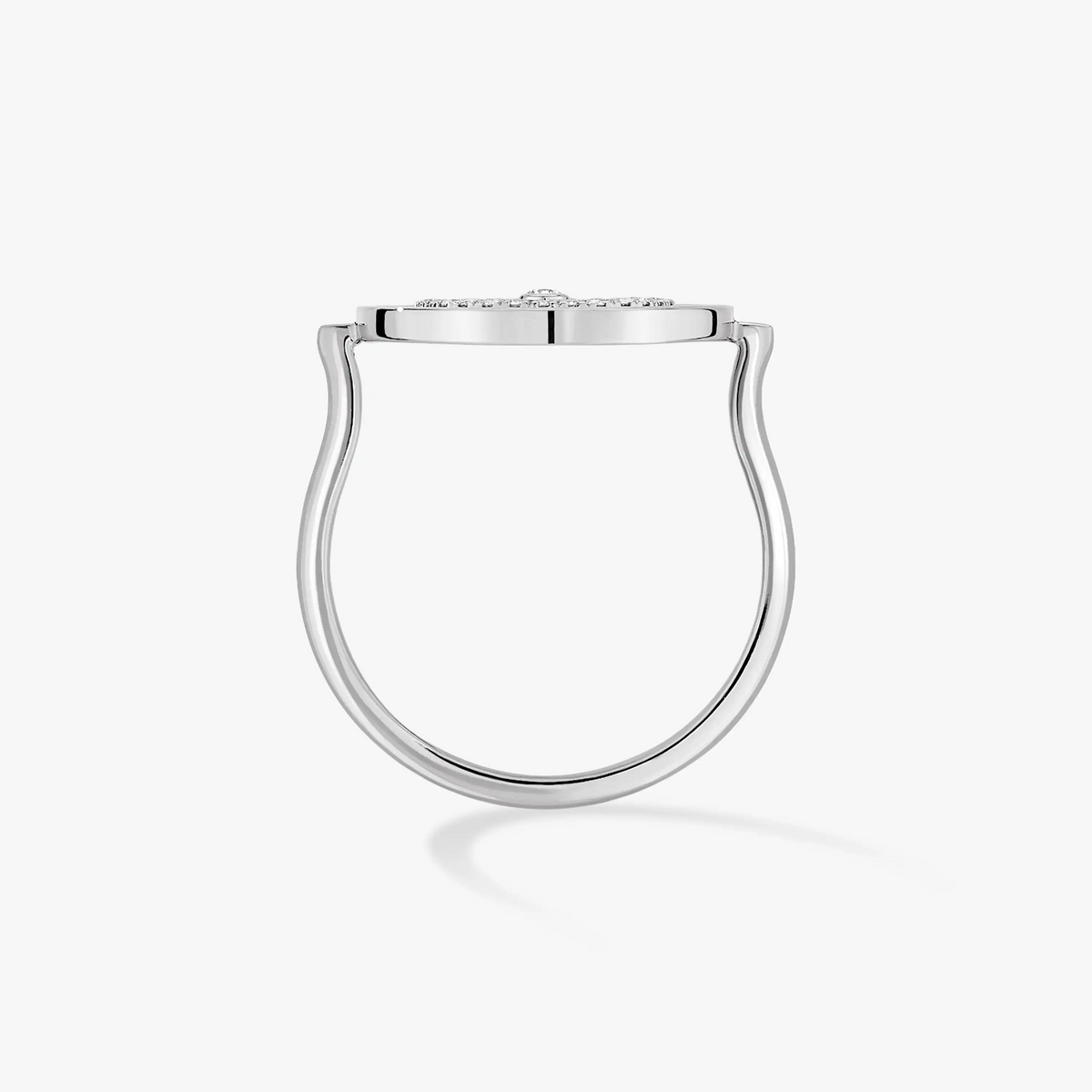 [⭐⭐JeweliWhal]Demo MOVE PAVED SILVER DIAMOND RING