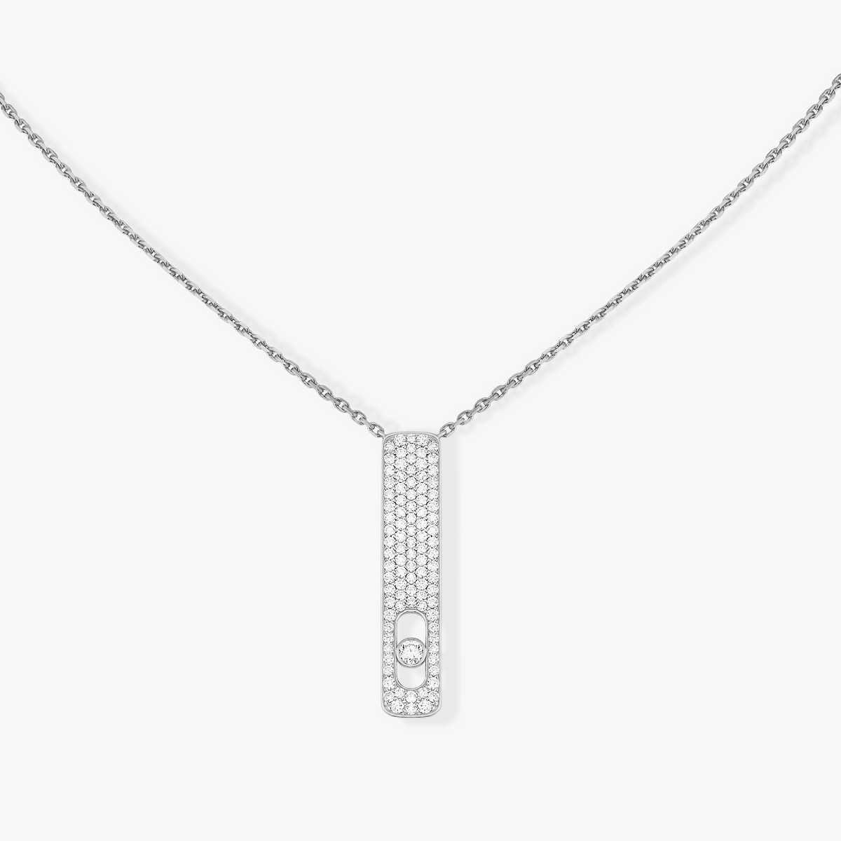 [⭐⭐JeweliWhal]初めてのダイヤモンドパヴェネックレス