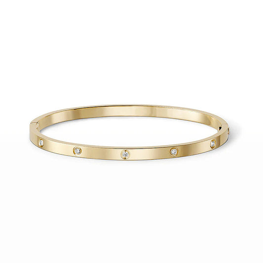[⭐⭐JeweliWhal]LOVE BRACELET 3.65MM 10 DIAMONDS