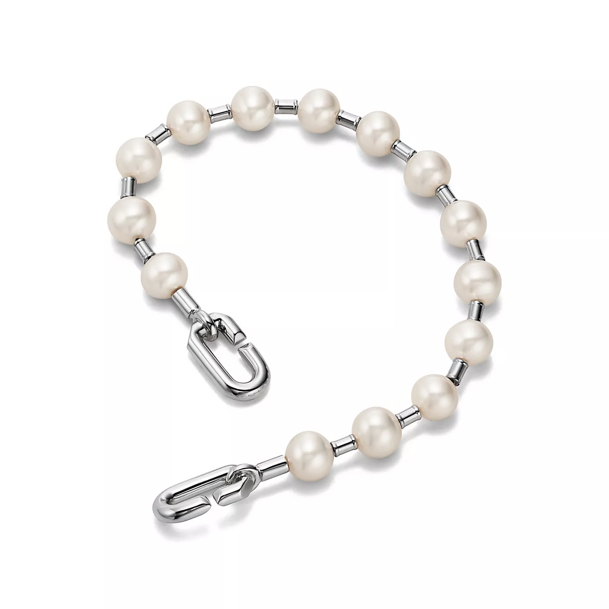 [⭐JeweliWhal]PEARL 7-8MM SILVER BRACELET