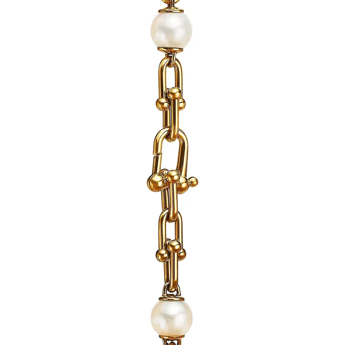 [⭐JeweliWhal]LINK BRACELET GOLD WITH FRESHWATER PEARLS