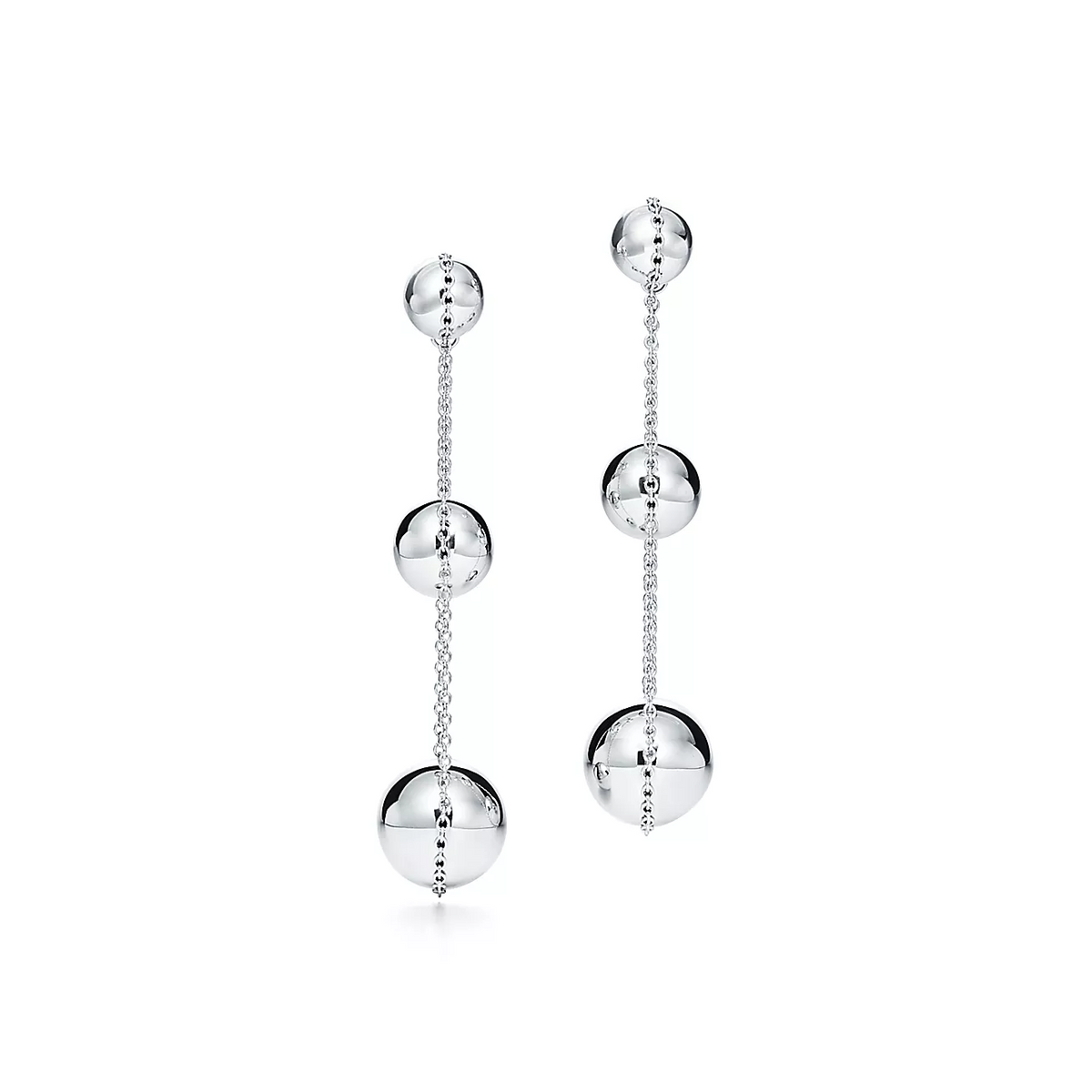 [⭐JeweliWhal]TRIPLE DROP SILVER EARRINGS