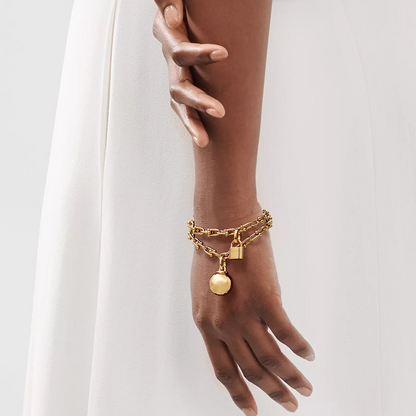 [⭐JeweliWhal]HARDWEAR SMALL WRAP GOLD BRACELET
