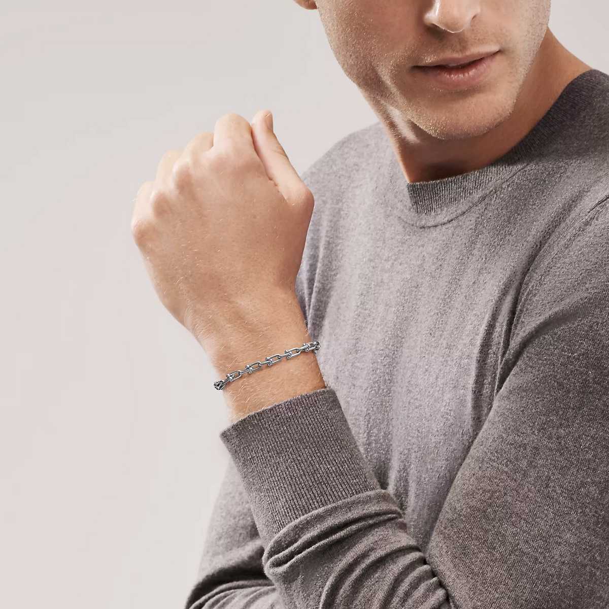 [⭐JeweliWhal]HARDWEAR SMALL LINK 26 MOTIF SILVER BRACELET