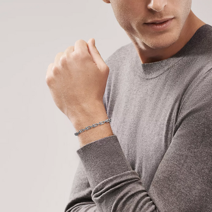 [⭐JeweliWhal]HARDWEAR SMALL LINK 26 MOTIF SILVER BRACELET