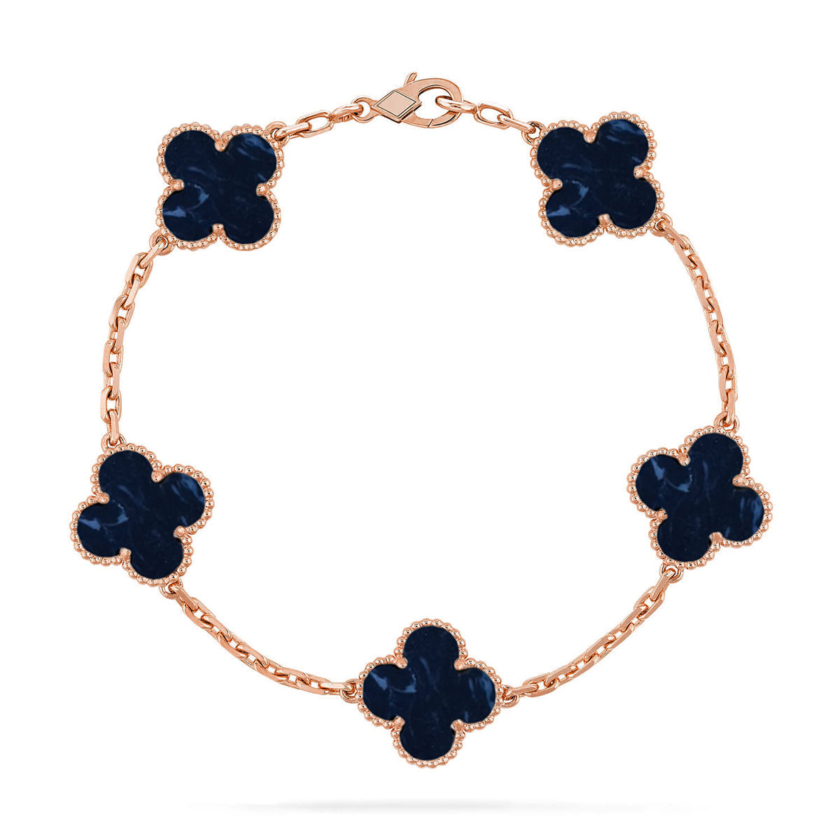 [⭐⭐JeweliWhal]CLOVER 5 MOTIF PIETERSITE BRACELET COLLECTION